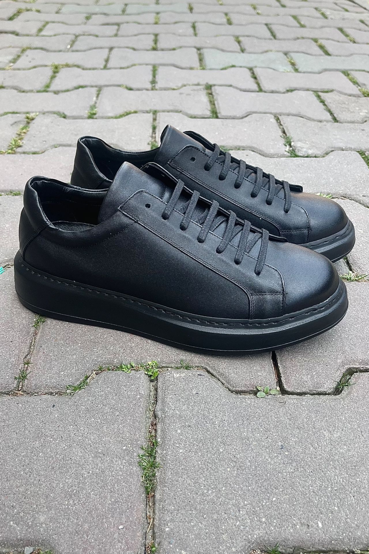 DERİ-G 242 BLACK EDITION ERKEK SNEAKERS