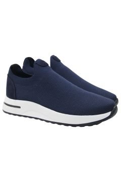 DERİ-G YAZLIK LACİVERT ÖRGÜ SNEAKER TRIKO-5LC