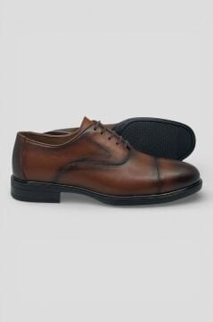Shoemaker Taba El Yapımı Klasik Erkek Ayakkabı E02-4117TB