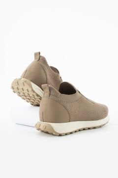 ShoeMaker Vizon Triko Hakiki Deri Erkek Sneakers TRK18-VZN