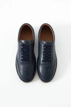 ShoeMaker Lacivert Polman Hakiki Deri Erkek Sneaker C55LC