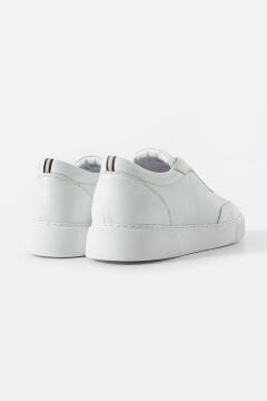 Bamigo Beyaz Floter Hakiki Deri Sneakers C51BY